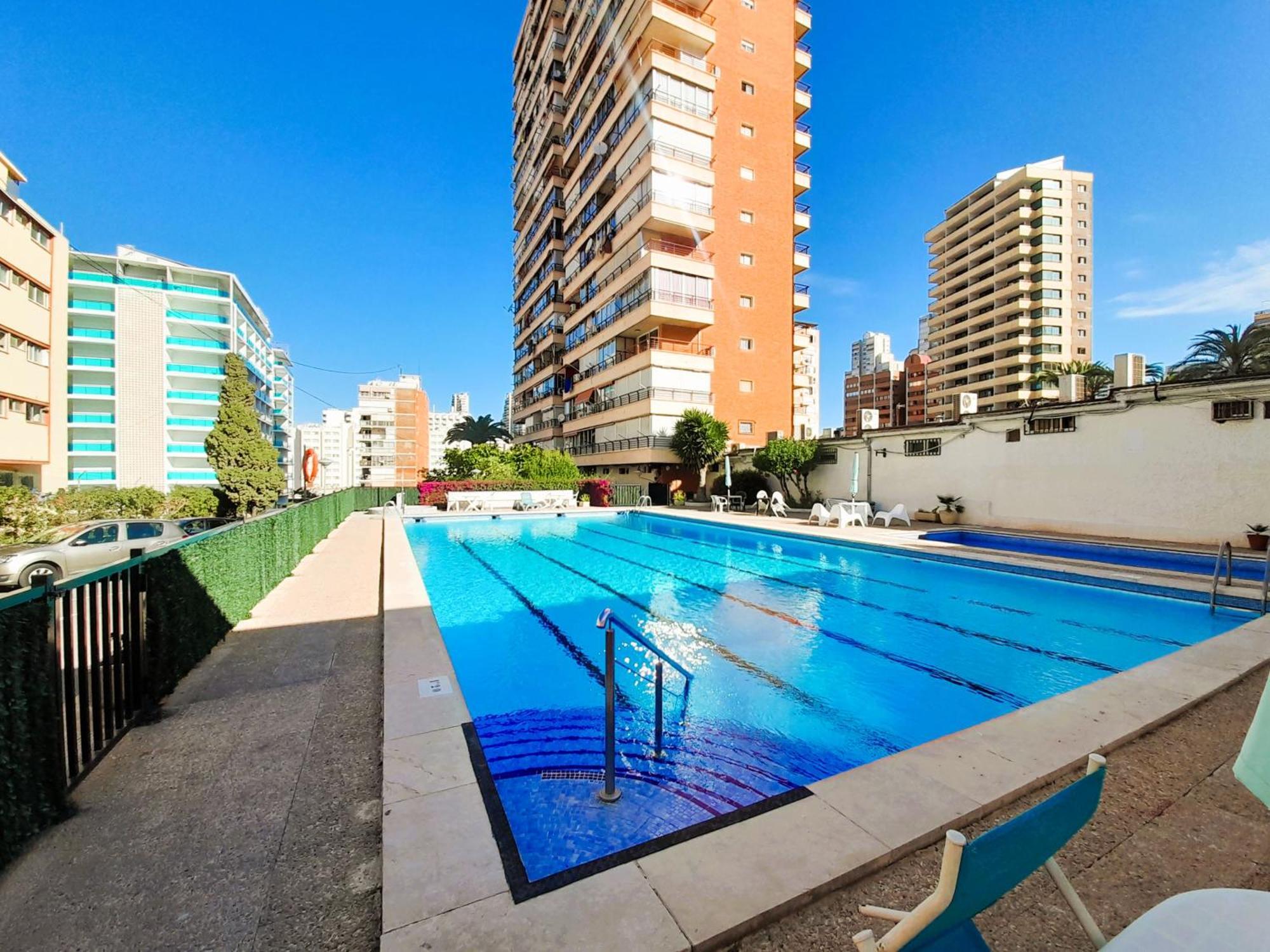 Apartment Sea View II In Rincon De Loix -Free Parking, Wi-Fi, Pool, New Air Conditioning 貝尼多姆 外观 照片